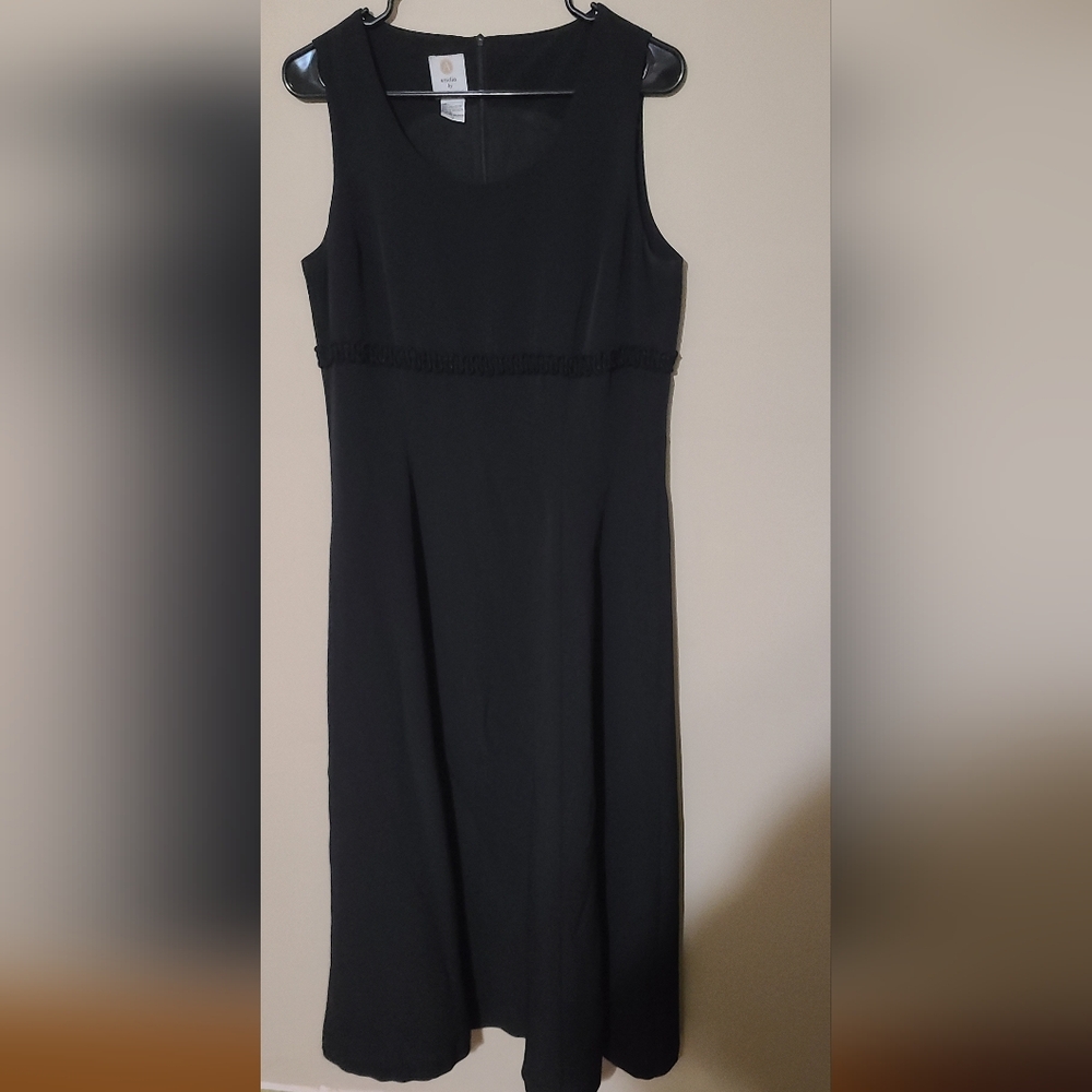 Studio By Pat Argenti Elegant Black Women's Dress Size 12